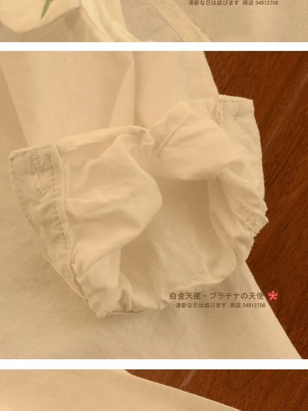 spring blossom cotton top