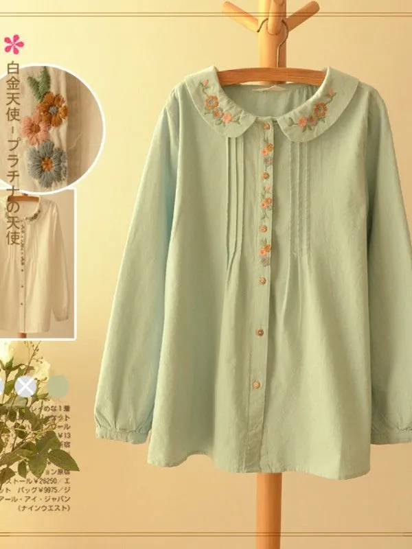 spring blossom cotton top