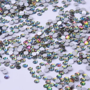 SS5 1440PCS Rainbow colors Non Hot Fix Crystal, Flat Back 3D Rhinestones DIY Phone case Nail art design deco supplies