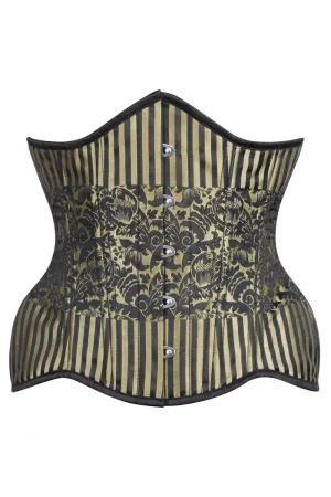 Steampunk Brocade Curvy Waist Training Corset
