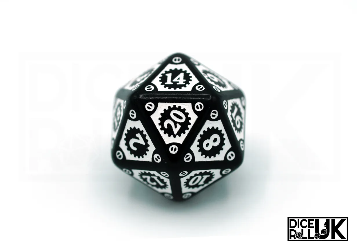Steampunk Clockwork - Black & White