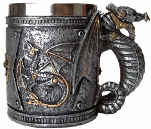 Steampunk Dragon Mug