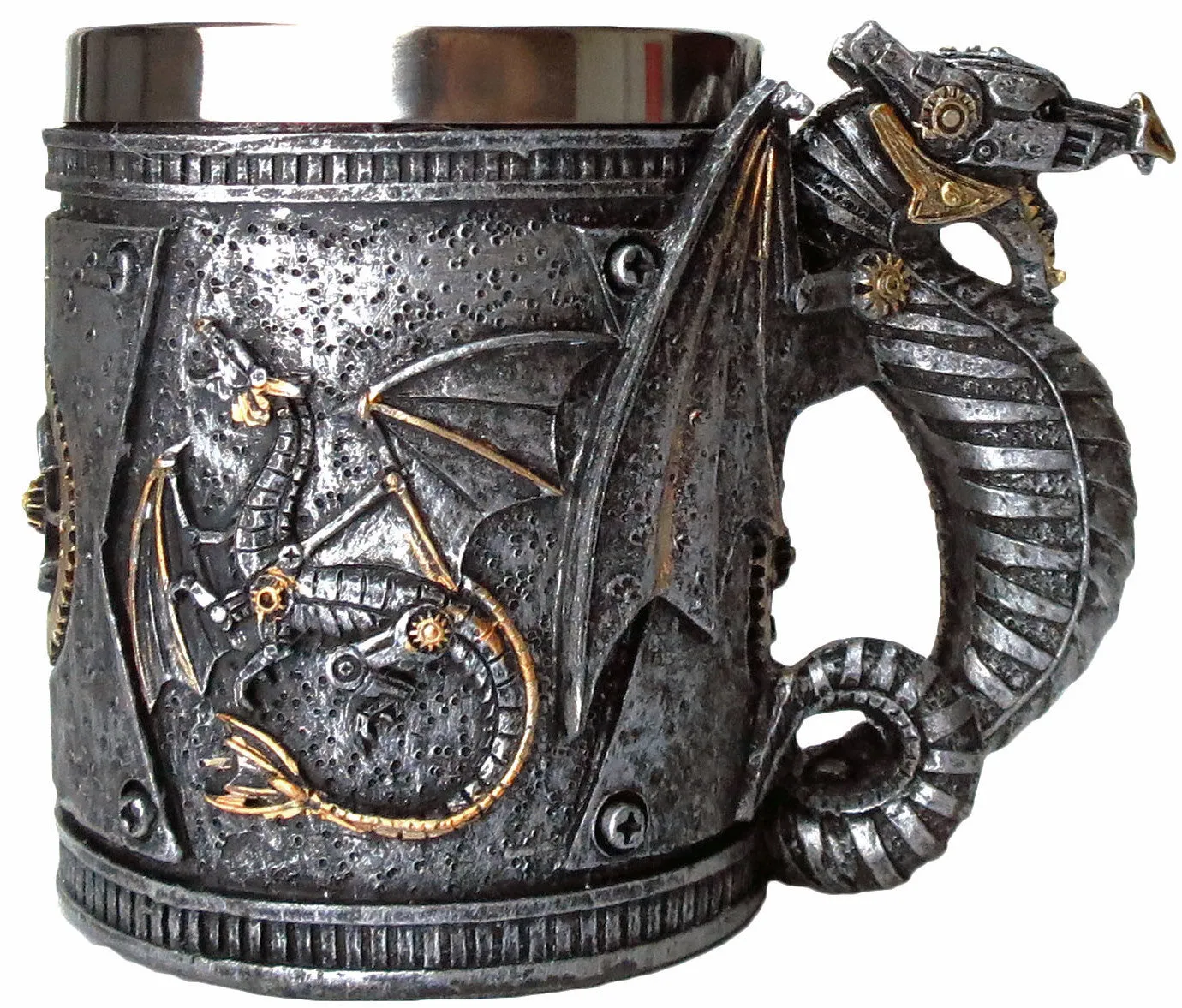 Steampunk Dragon Mug