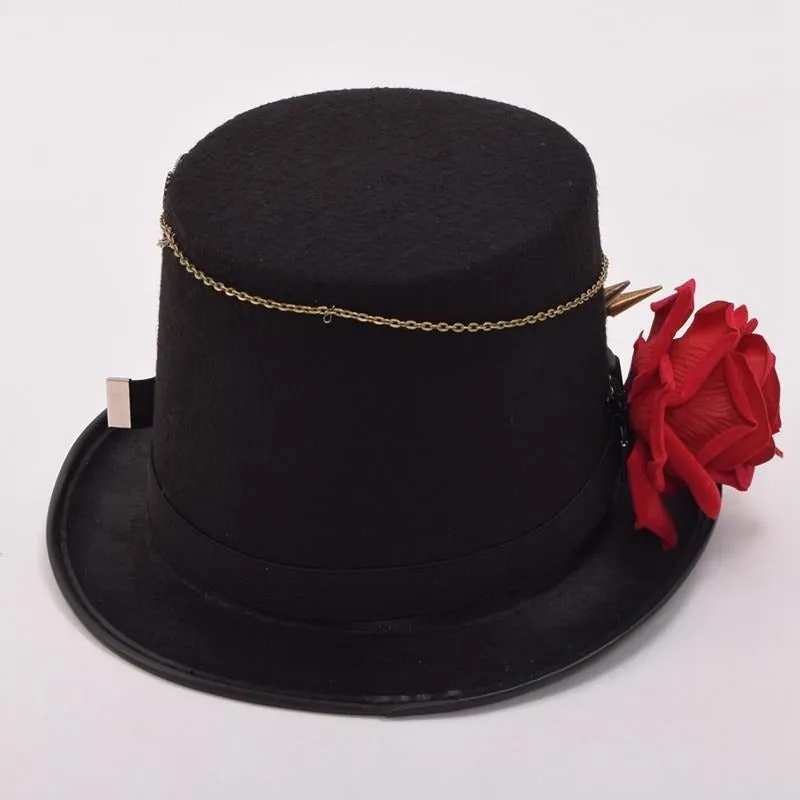 Steampunk Gears Top Hat