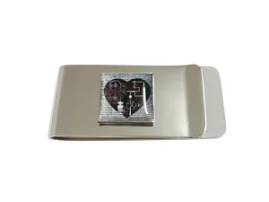 Steampunk Heart Money Clip