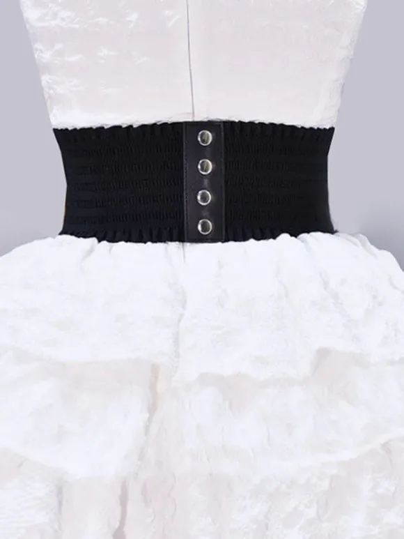 Steampunk Lolita Accessories Black Lace Up Lace Lace Polyester Fiber Miscellaneous