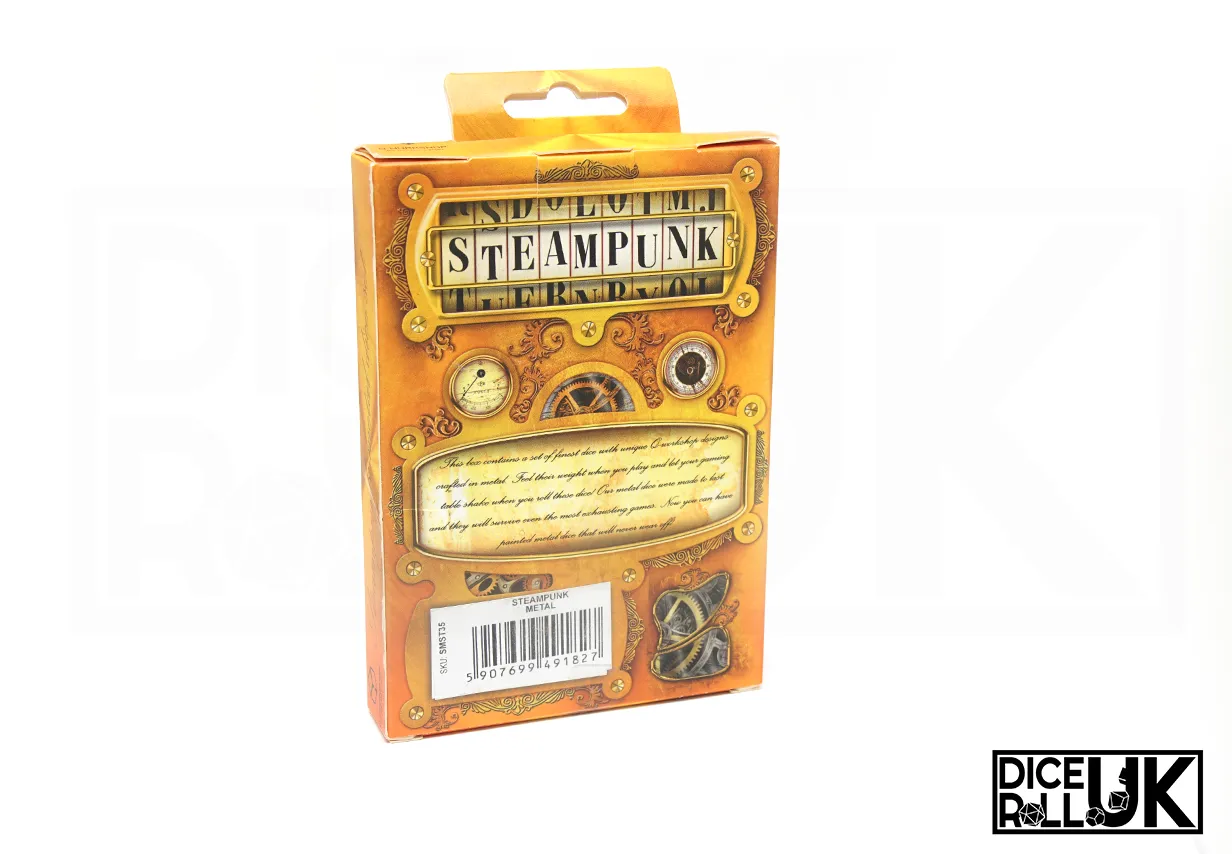 Steampunk Metal Dice