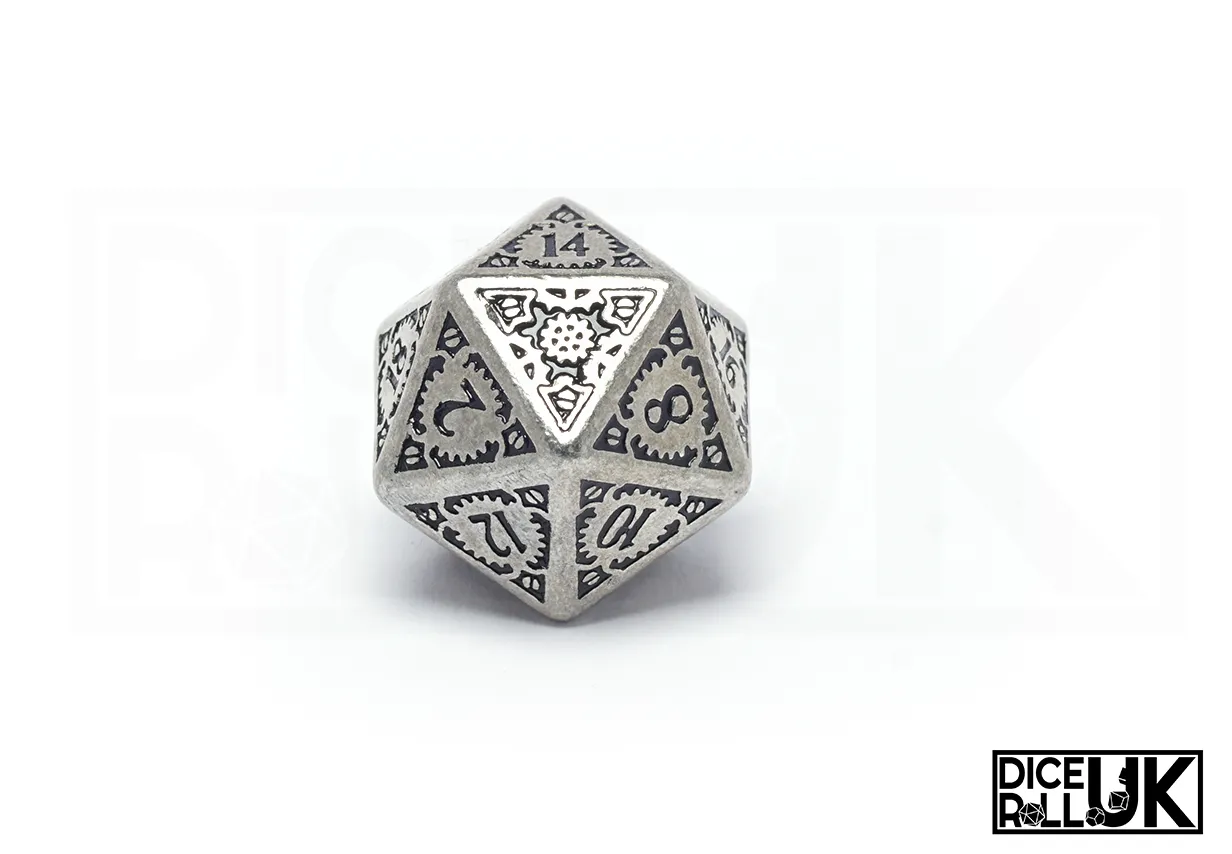 Steampunk Metal Dice
