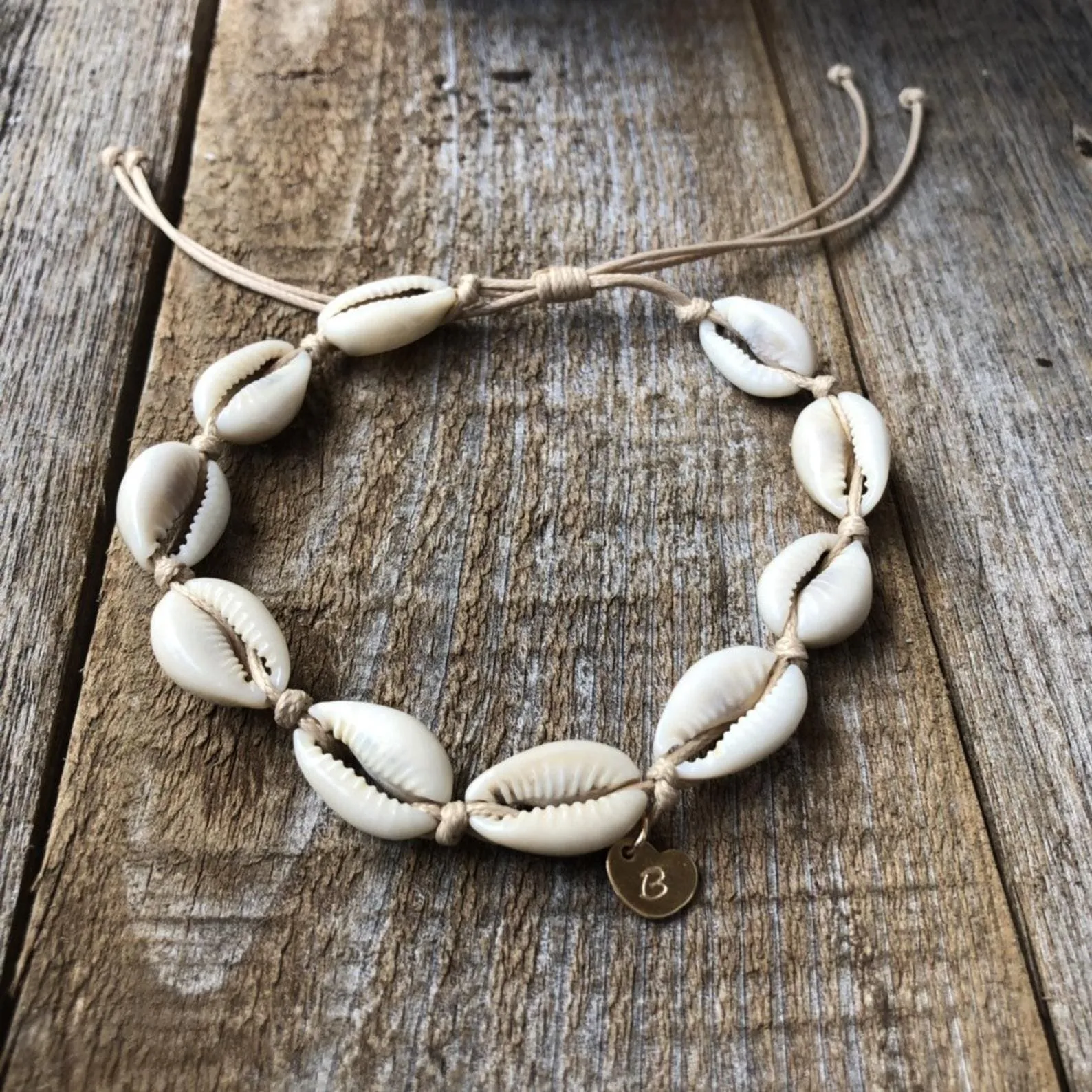 Sunrise Shell Anklet