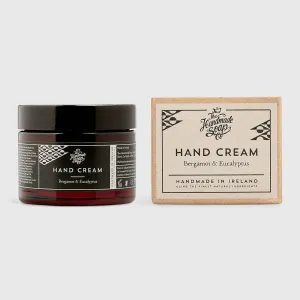 THE HANDMADE SOAP COMPANY BERGAMOT & EUCALYPTUS HAND CREAM - 1.6 OZ