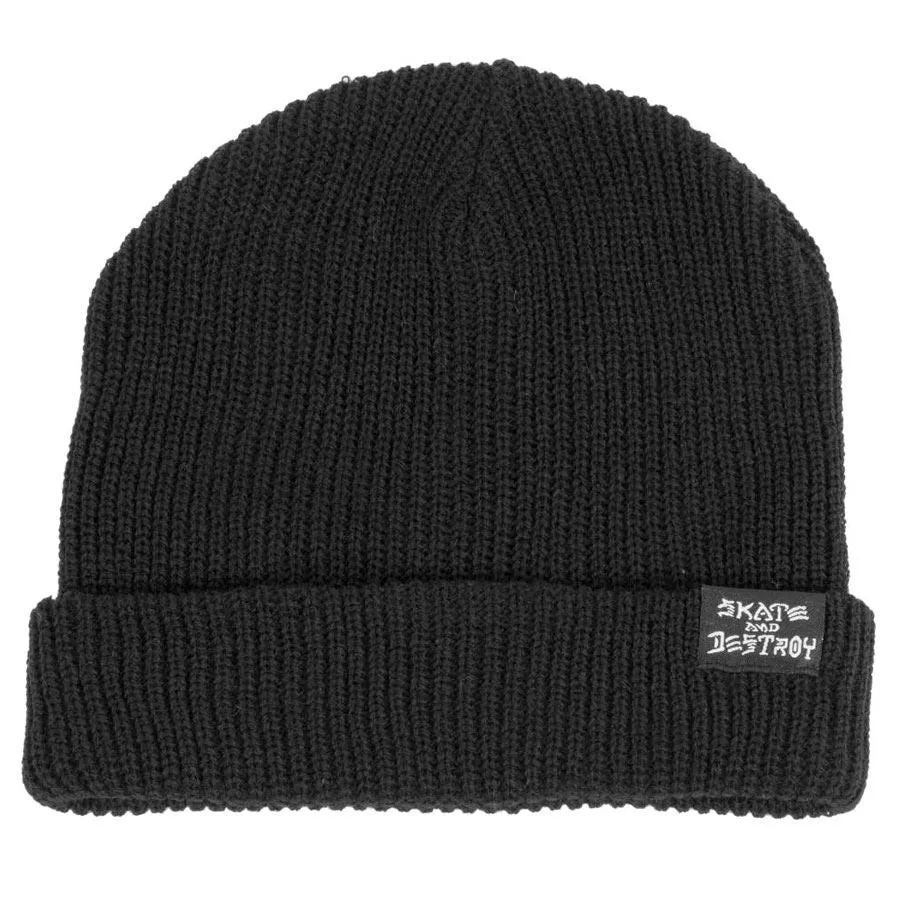 Thrasher Beanie S.A.D./Skategoat - Black