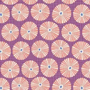 Tilda Cotton Beach - Limpet Shell - Lilac