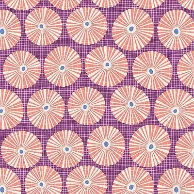 Tilda Cotton Beach - Limpet Shell - Lilac