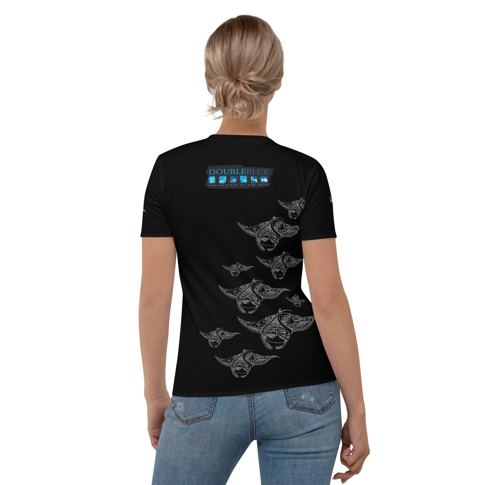 Tim Rock's DoubleBlue Logo Women's T-shirt