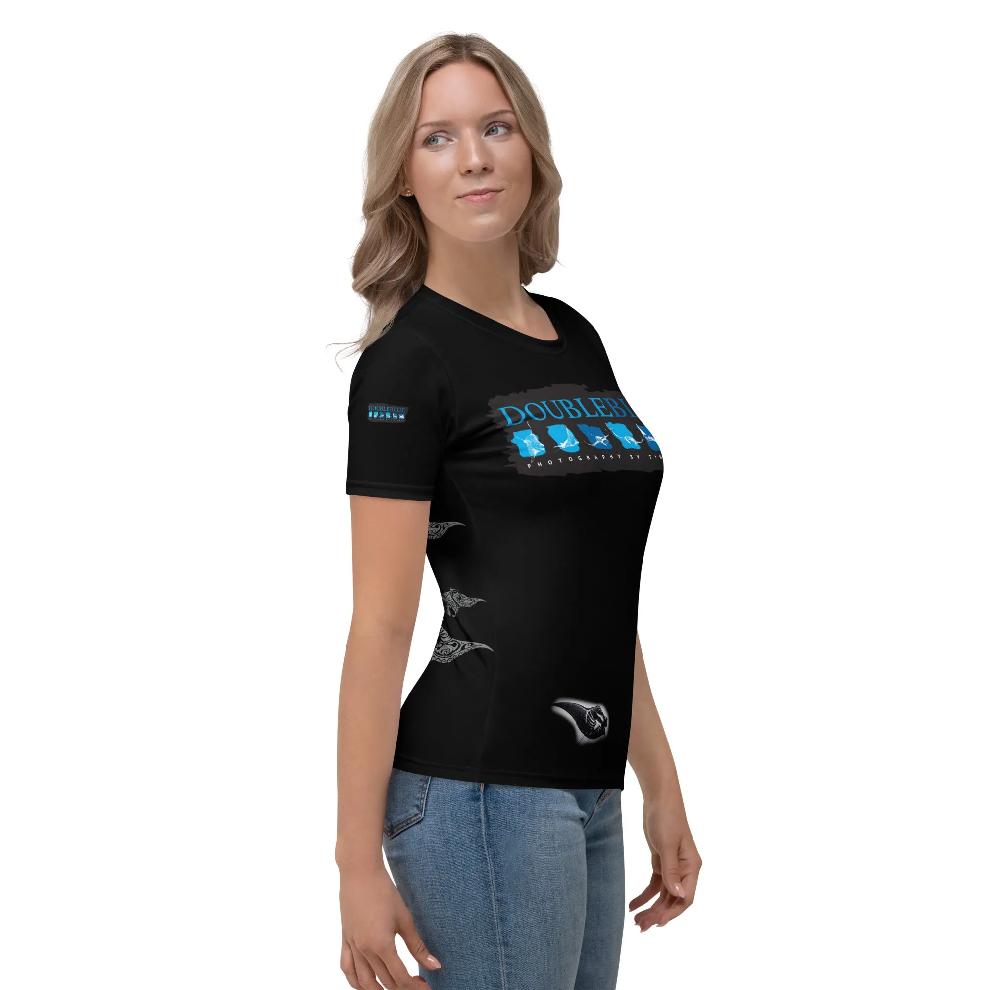 Tim Rock's DoubleBlue Logo Women's T-shirt