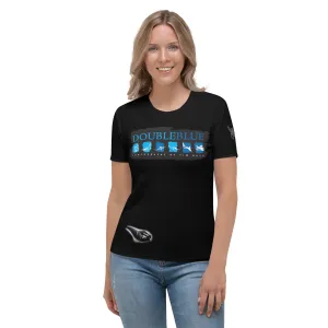Tim Rock's DoubleBlue Logo Women's T-shirt