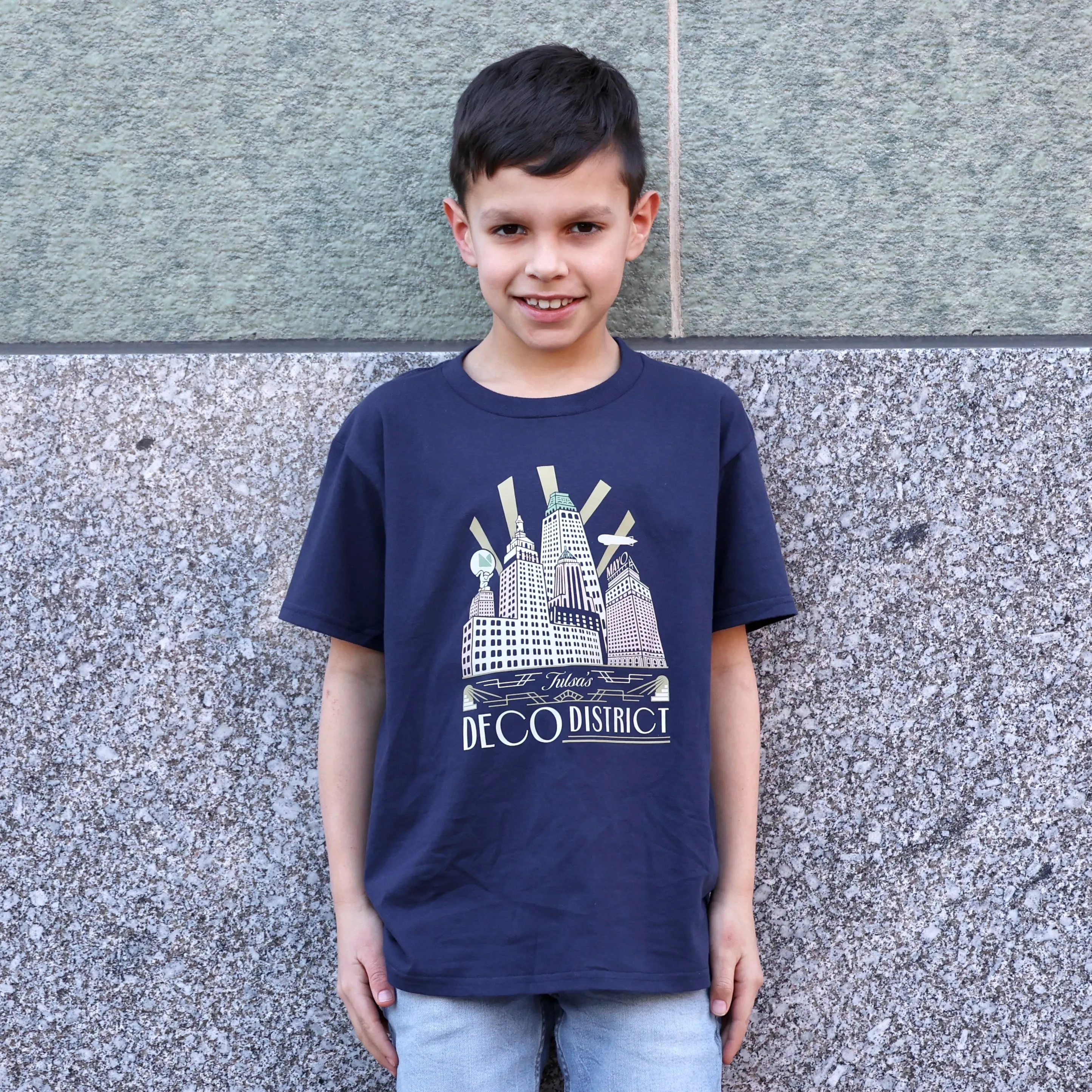 Tulsa Deco District Youth Tee
