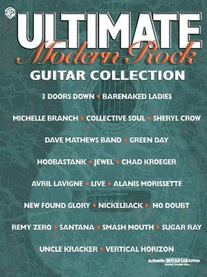 ULTIMATE MODERN ROCK GUITAR COLLECTION GTR TAB