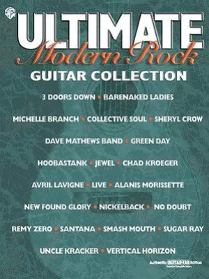 ULTIMATE MODERN ROCK GUITAR COLLECTION GTR TAB