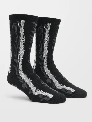 V Ent Hockey Dad Socken - BLACK
