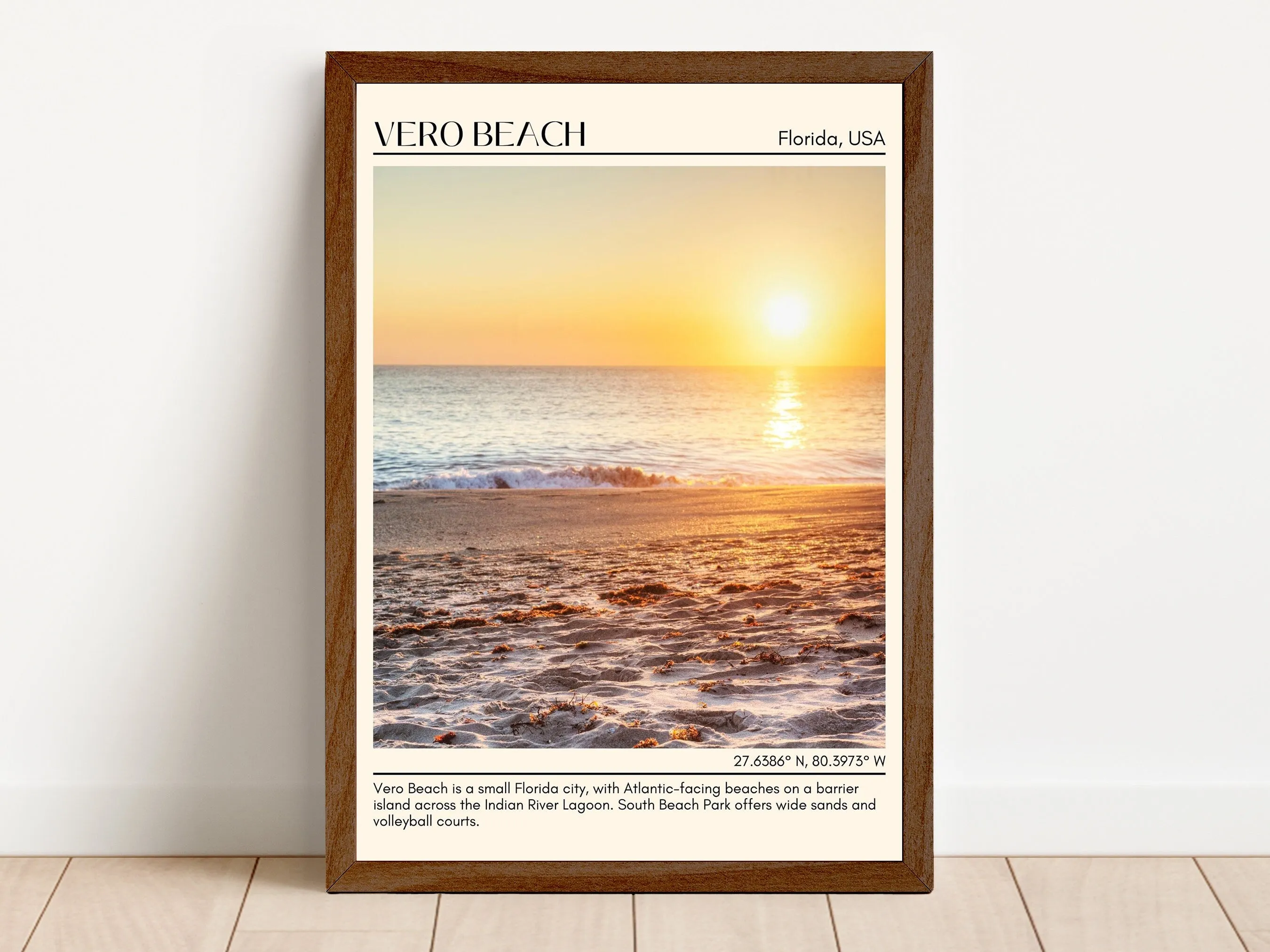 Vero Beach Wall Canvas, USA