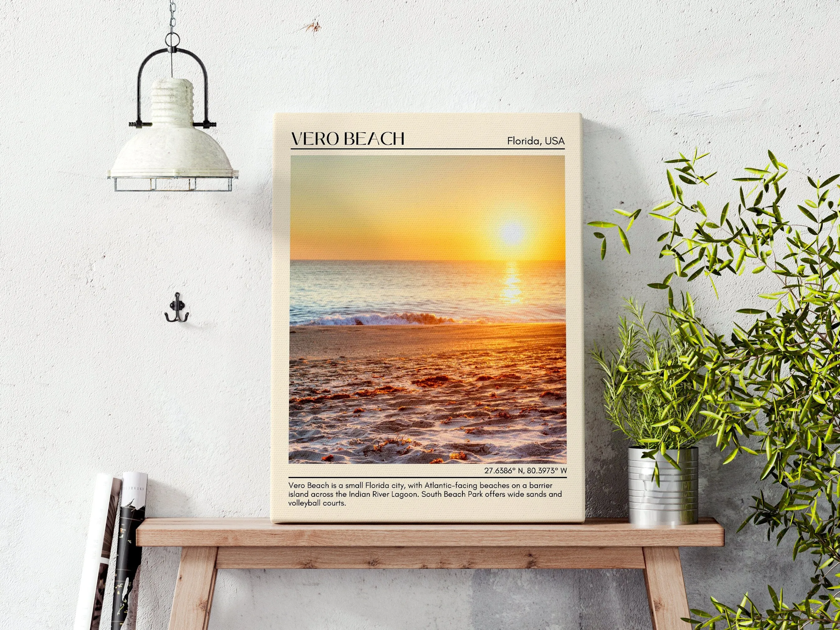 Vero Beach Wall Canvas, USA