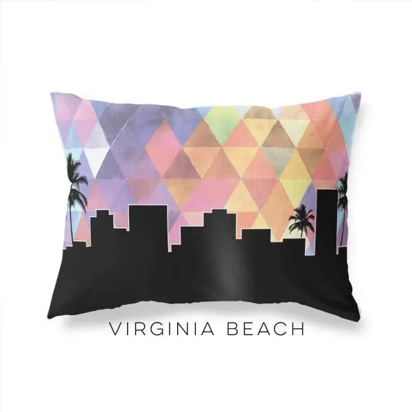 Virginia Beach, Virginia geometric skyline