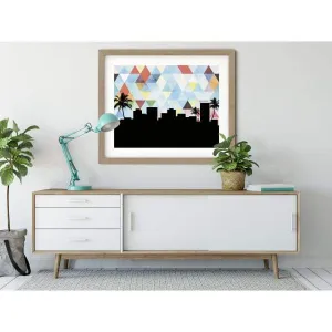 Virginia Beach, Virginia geometric skyline