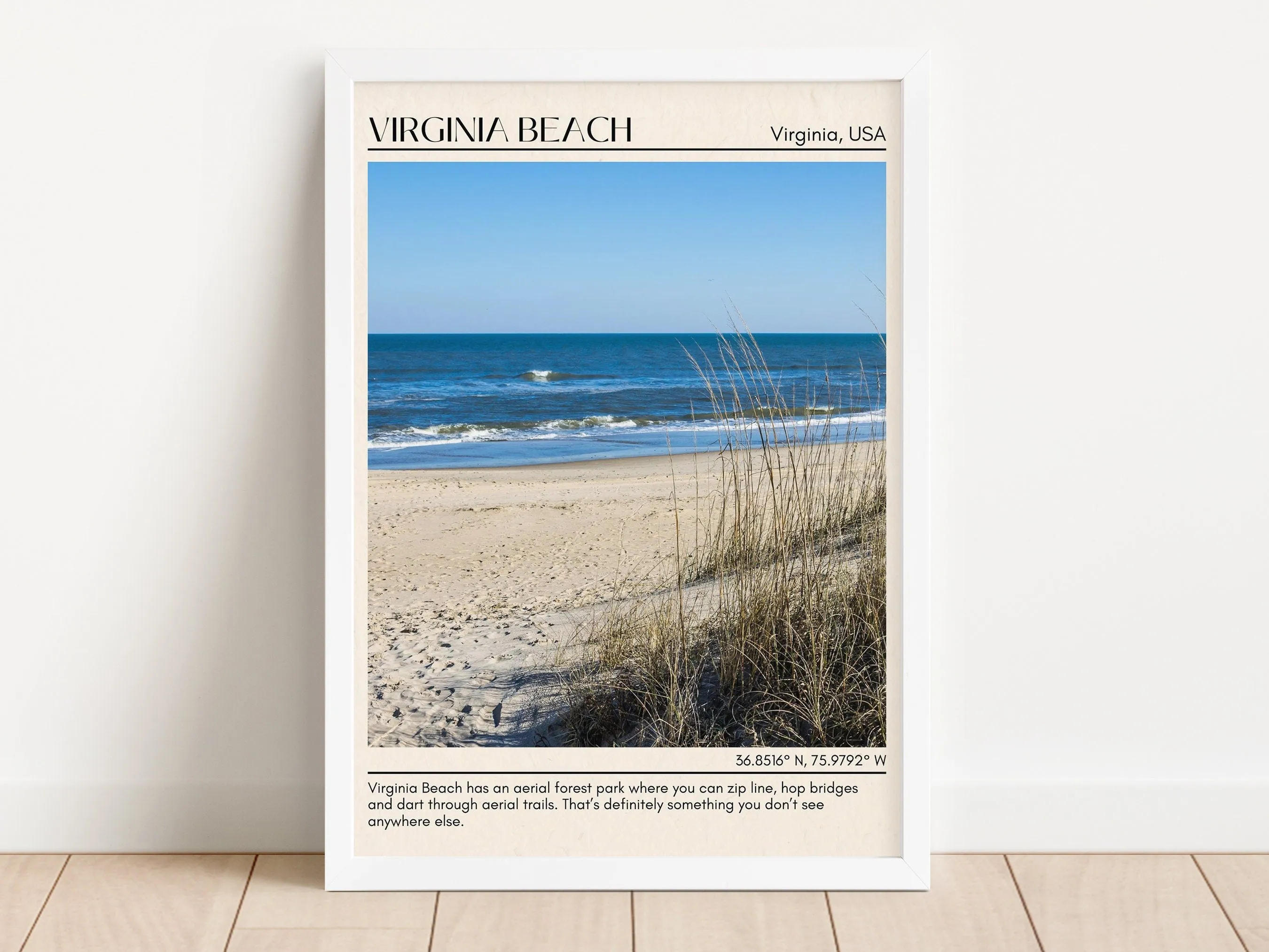 Virginia Beach Wall Art, Virginia, USA