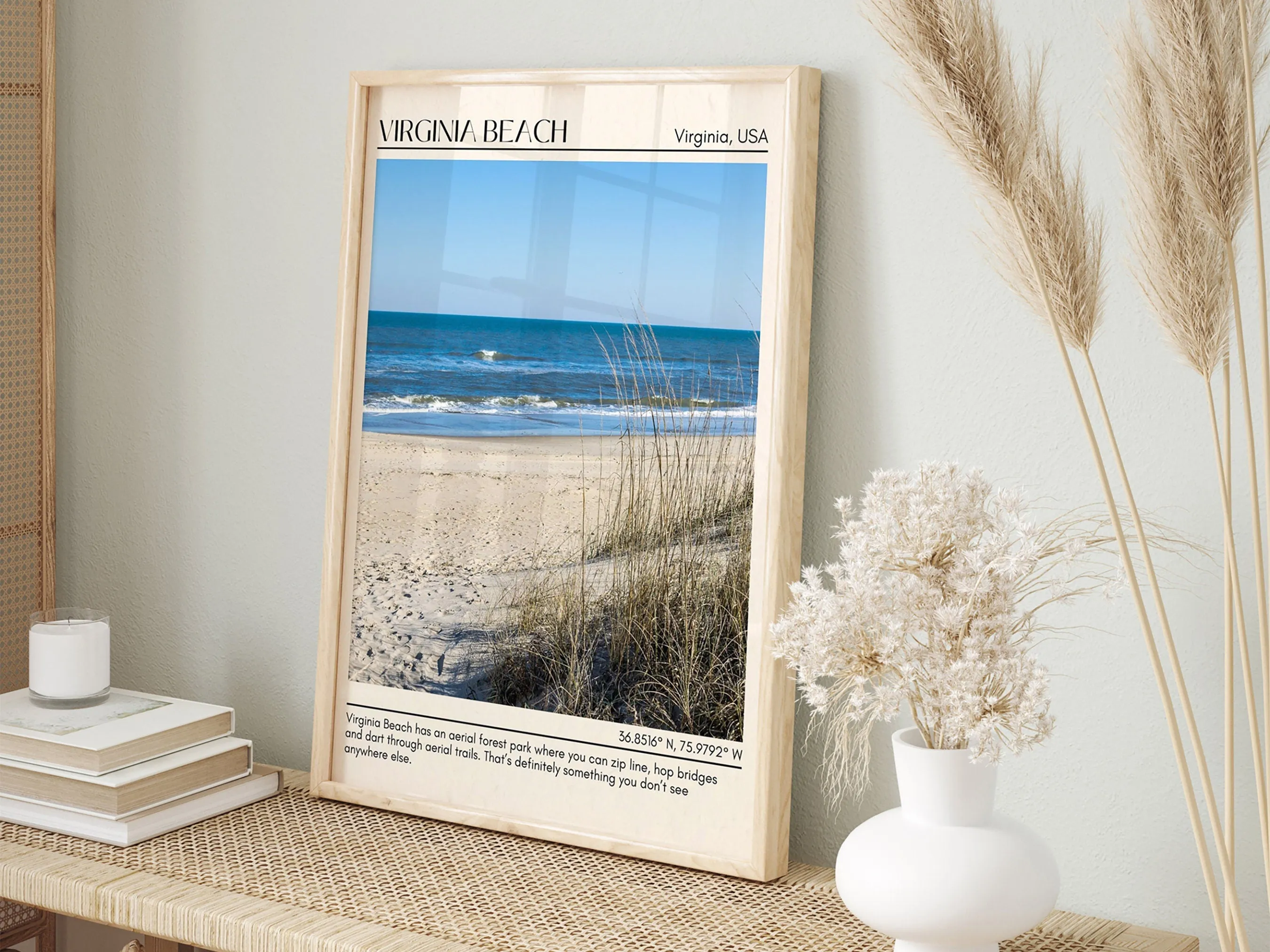 Virginia Beach Wall Art, Virginia, USA