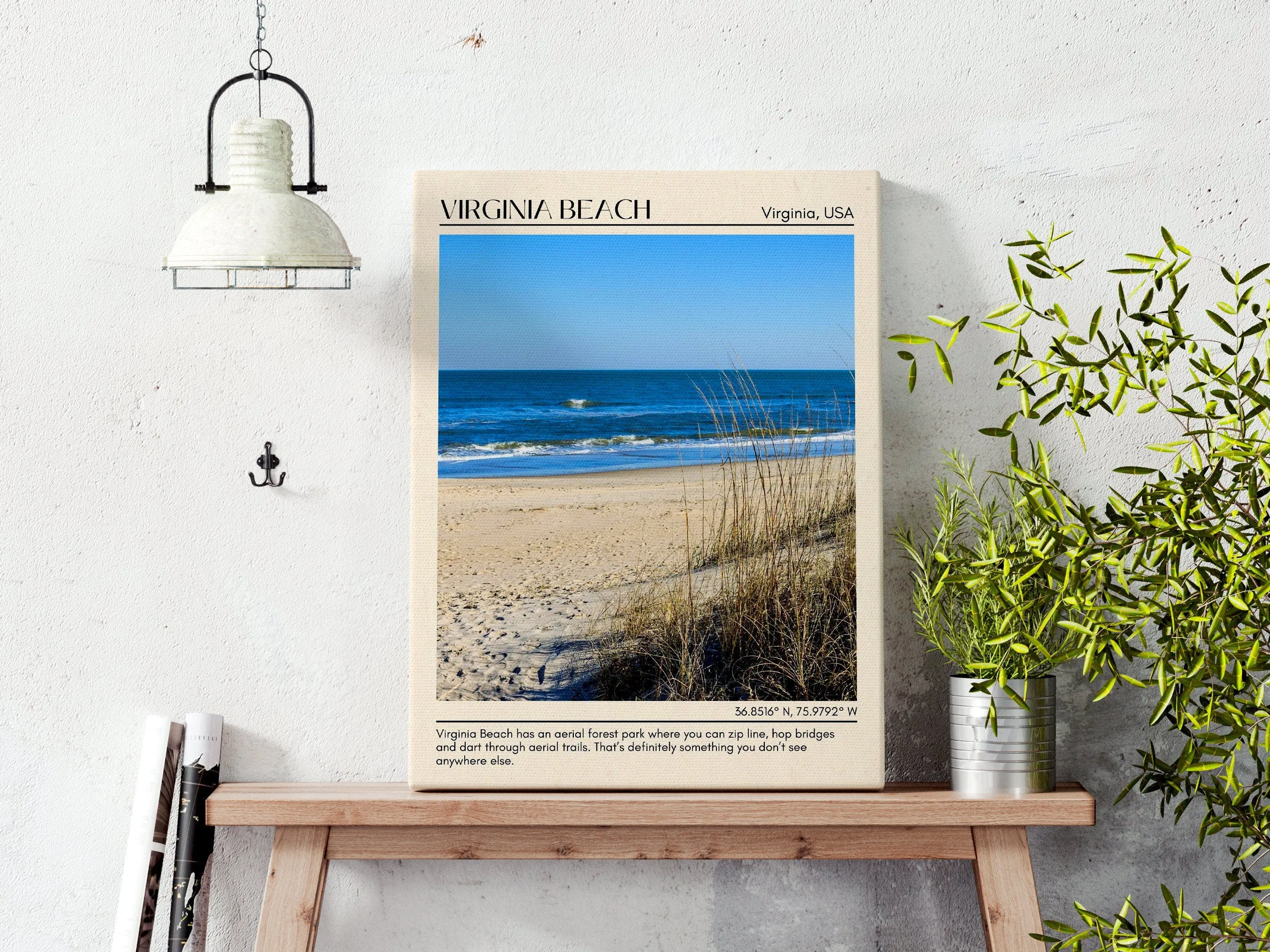 Virginia Beach Wall Art, Virginia, USA