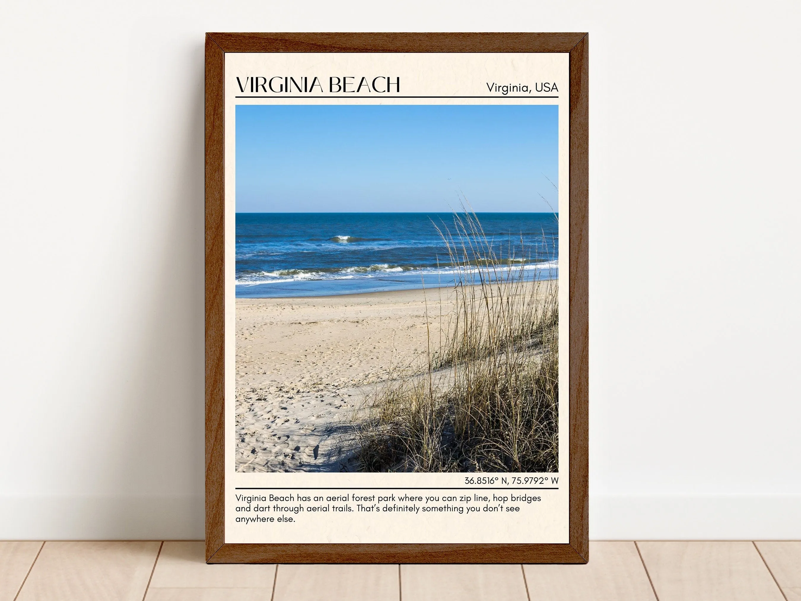 Virginia Beach Wall Art, Virginia, USA