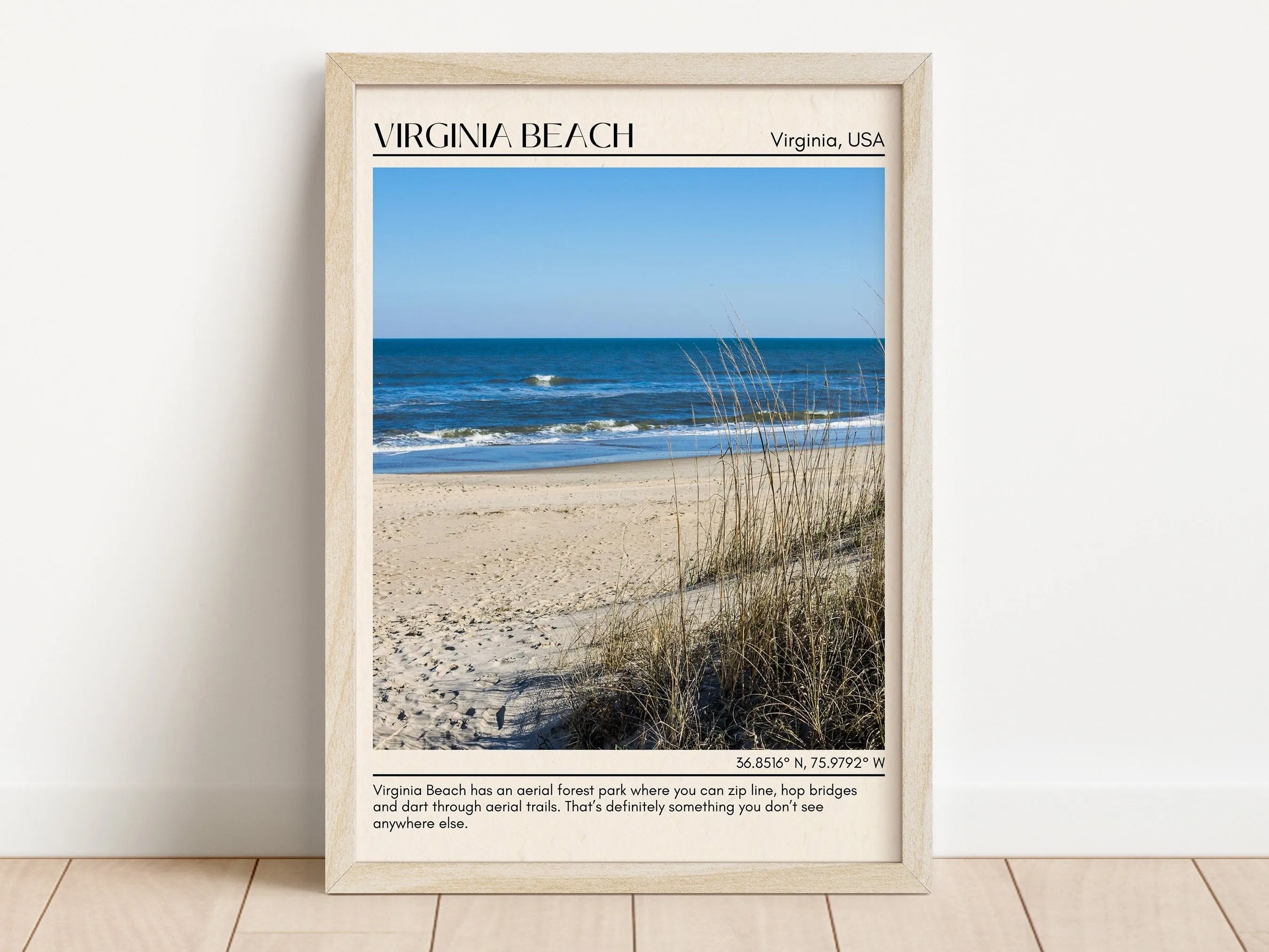 Virginia Beach Wall Art, Virginia, USA