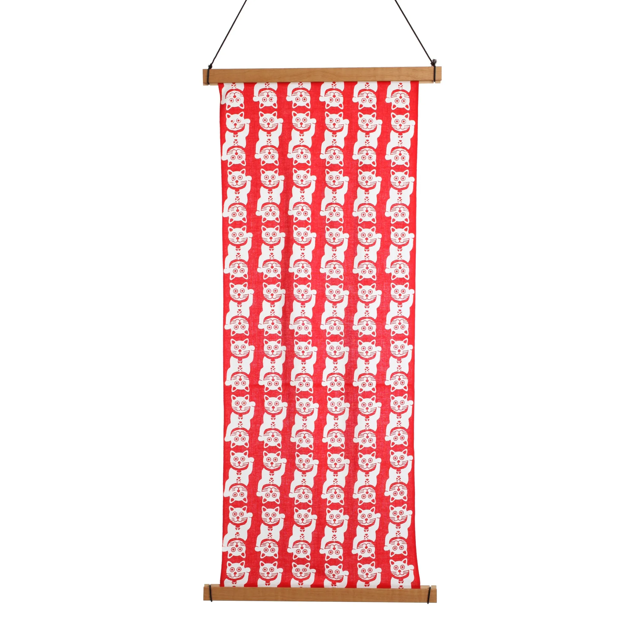 Wall Decoration with Lucky Cat Design
