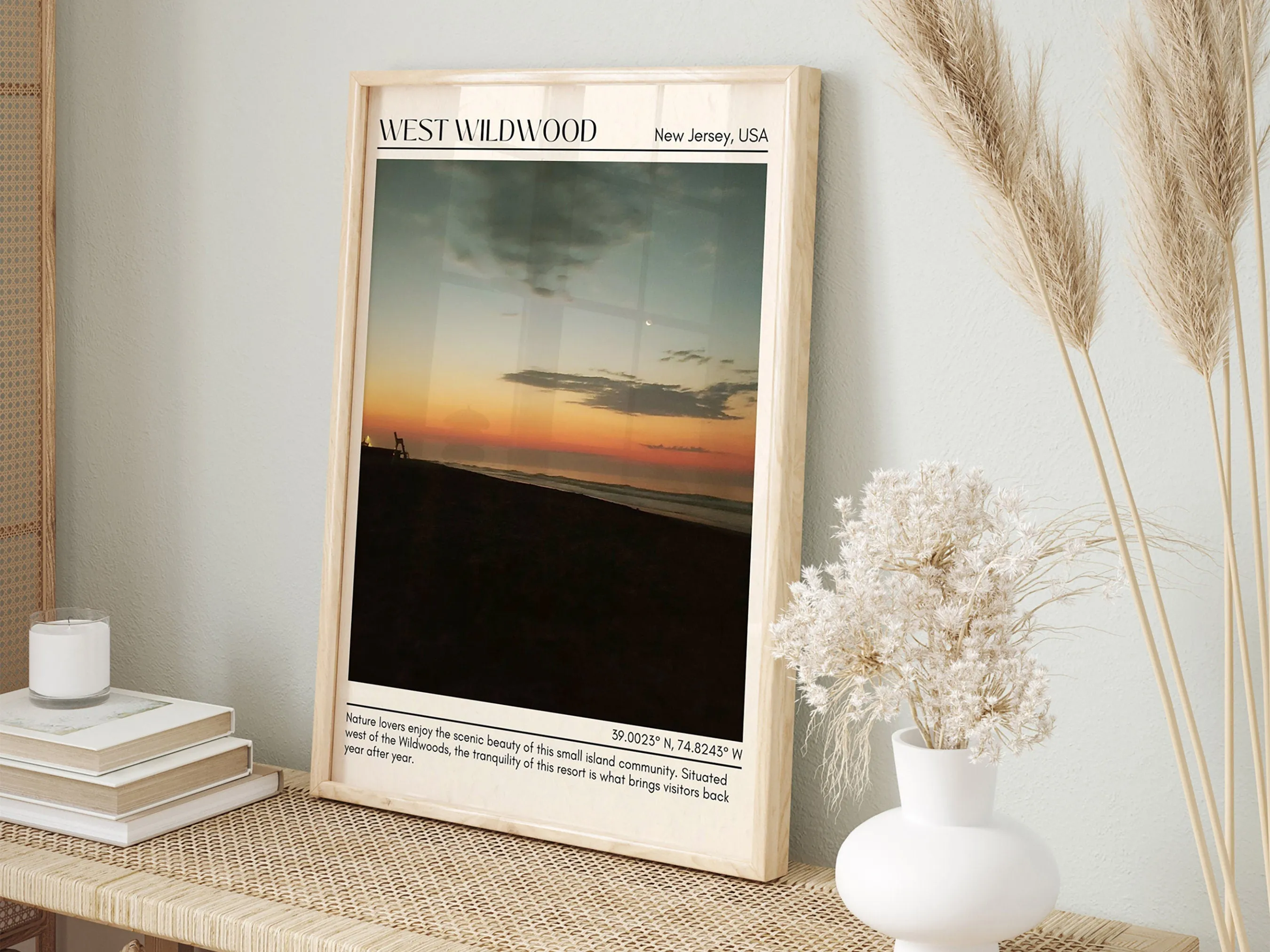 West Wildwood Wall Canvas, USA
