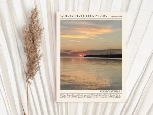 Whihala Beach County Park Wall Canvas, USA