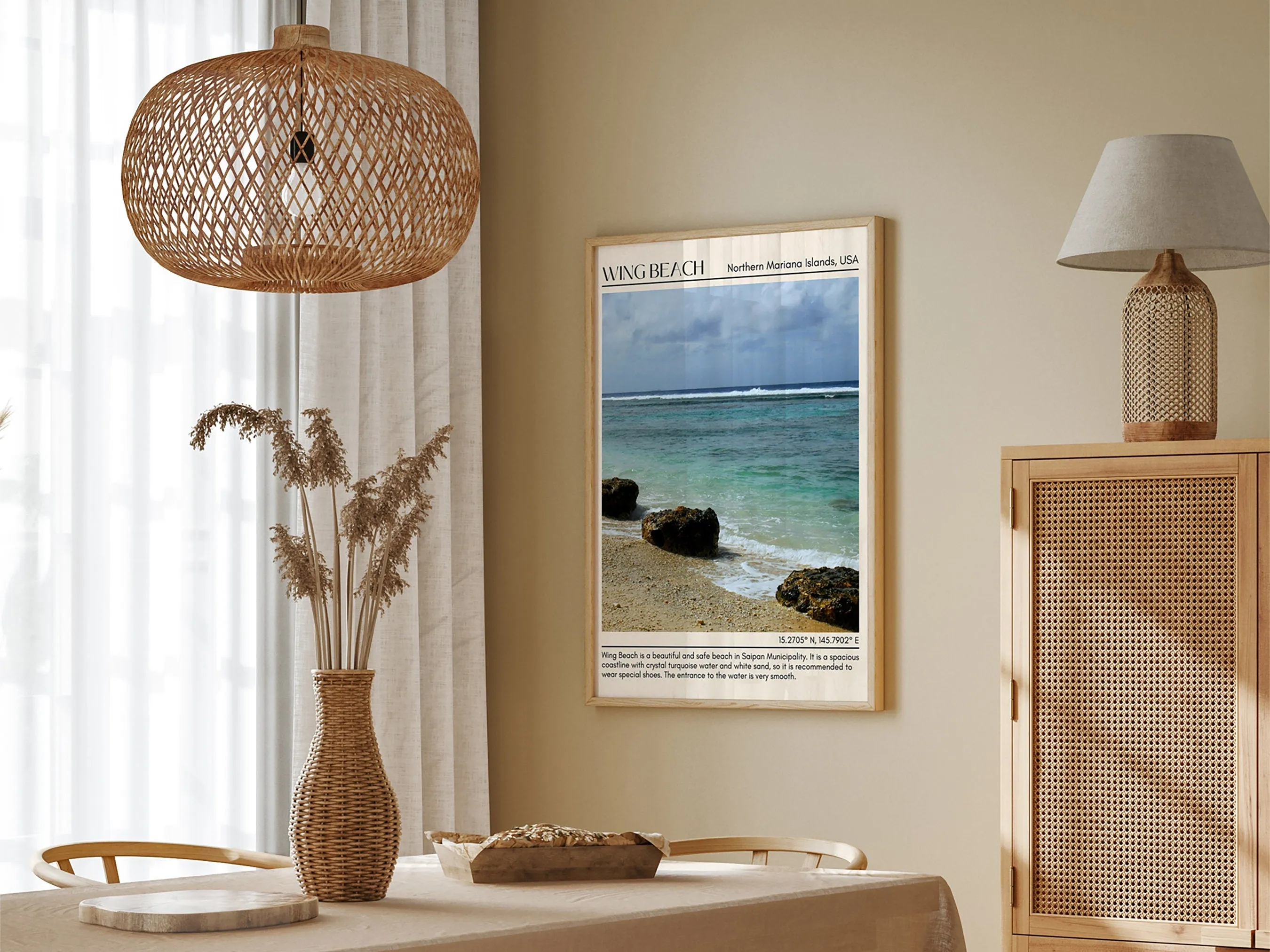Wing Beach Wall Canvas, USA