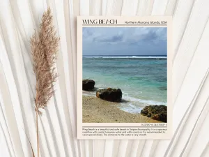 Wing Beach Wall Canvas, USA