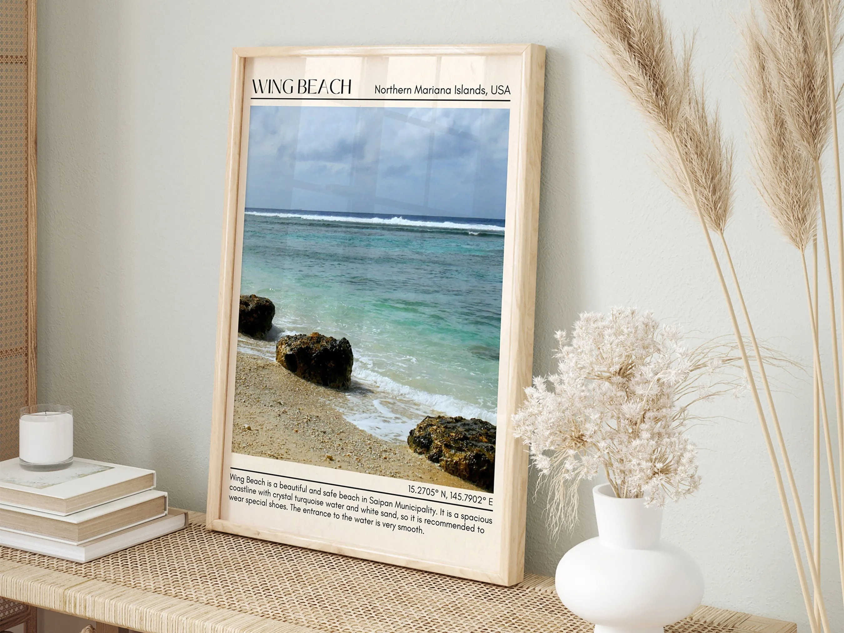 Wing Beach Wall Canvas, USA