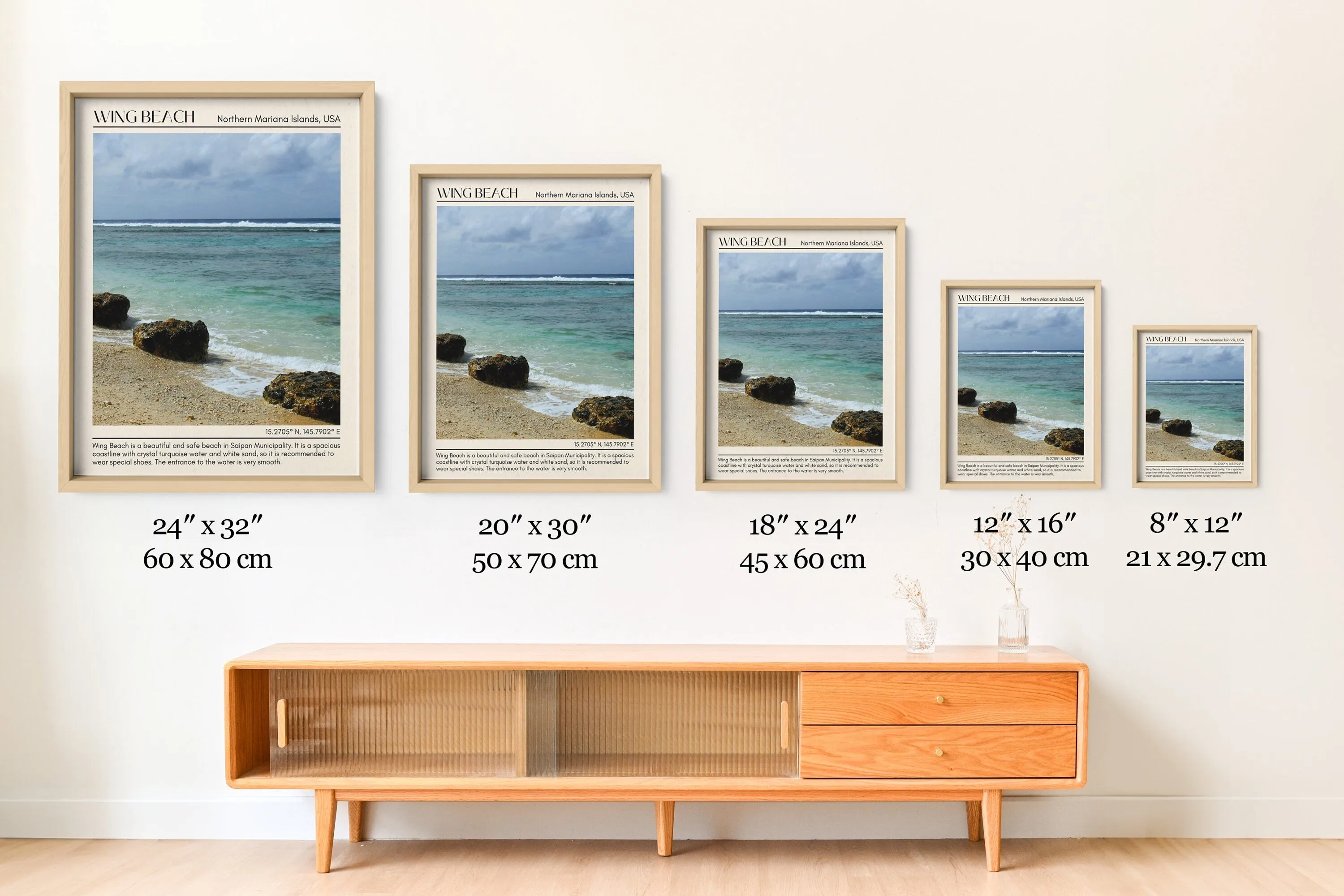 Wing Beach Wall Canvas, USA