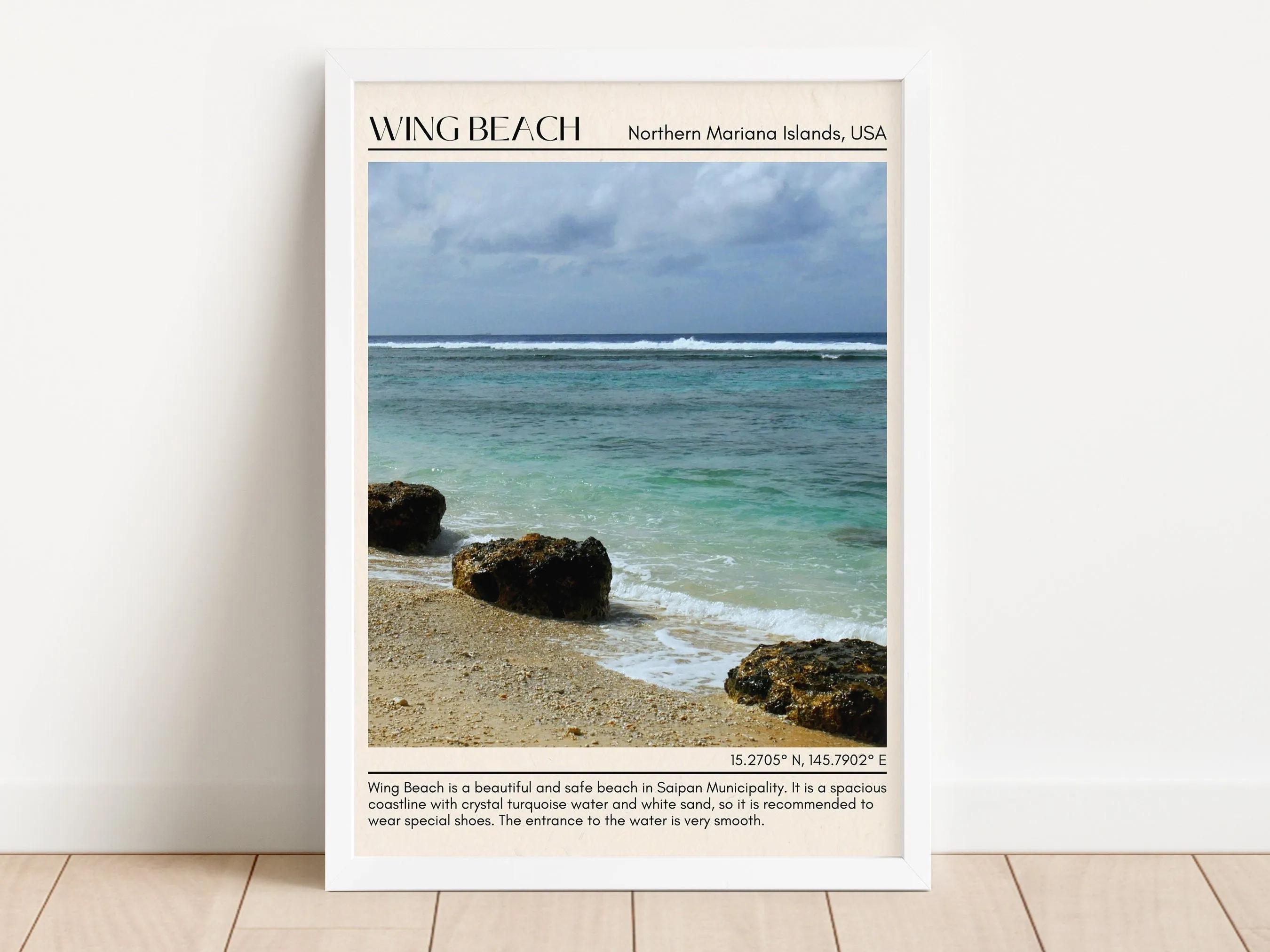 Wing Beach Wall Canvas, USA