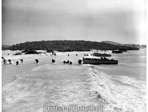 WW II US ARMY D-Day Vieuques Isle  2357
