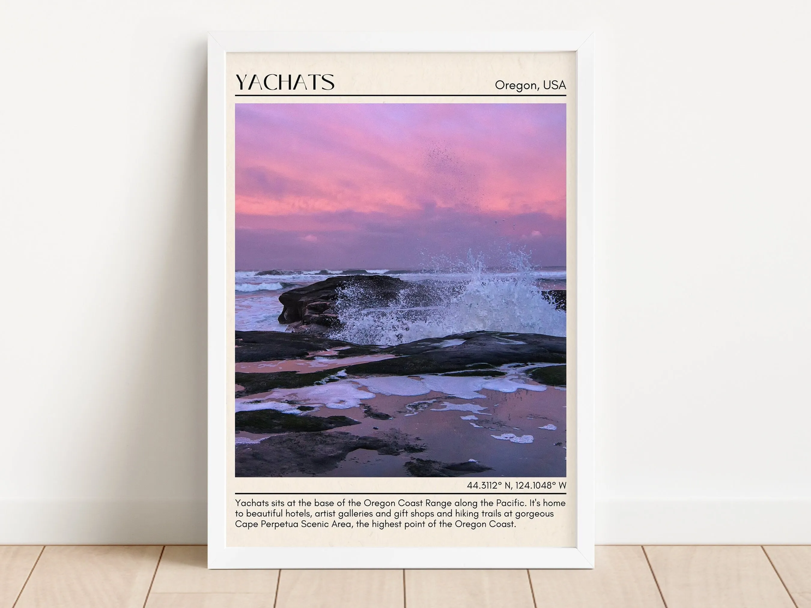 Yachats Wall Canvas, USA