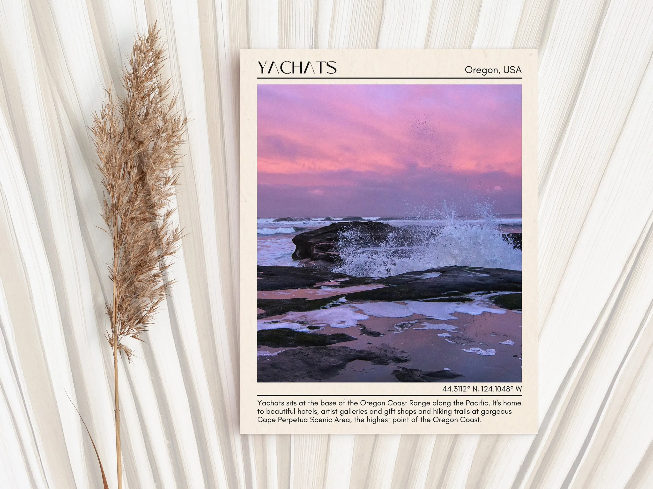 Yachats Wall Canvas, USA