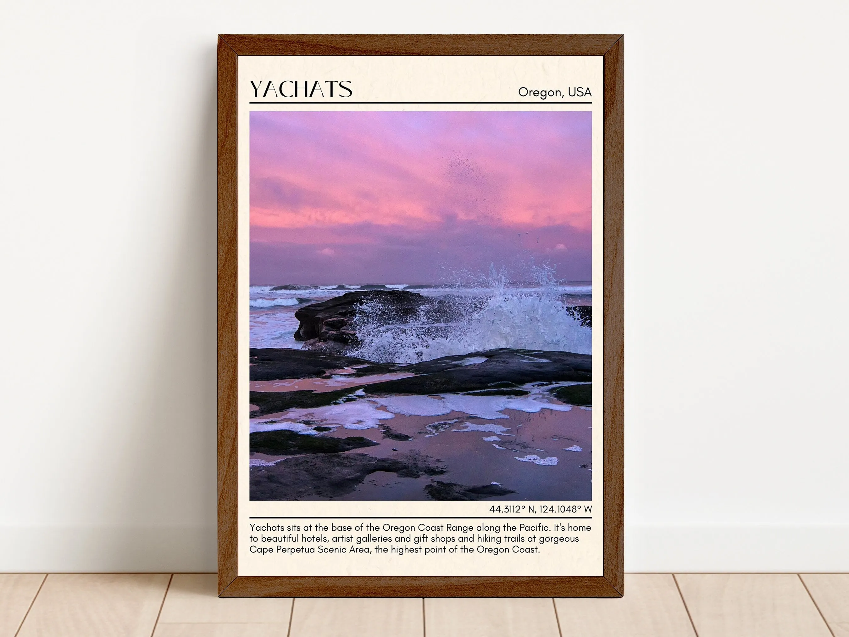 Yachats Wall Canvas, USA